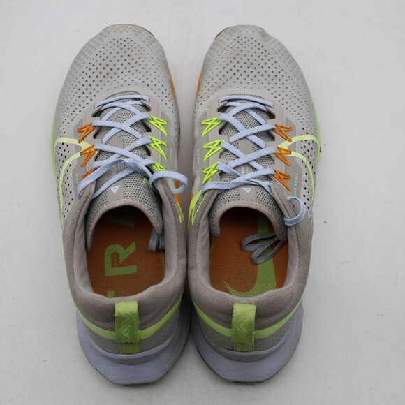 Nike React Pegasus Trail 4 Men's Size 14 Gray Running Shoes Sneakers DJ6158-002 - Picture 7 of 9